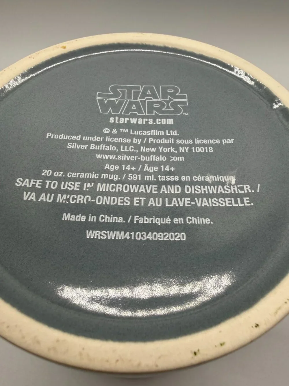 Large Star Wars 'The Mandalorian' Ceramic Mug